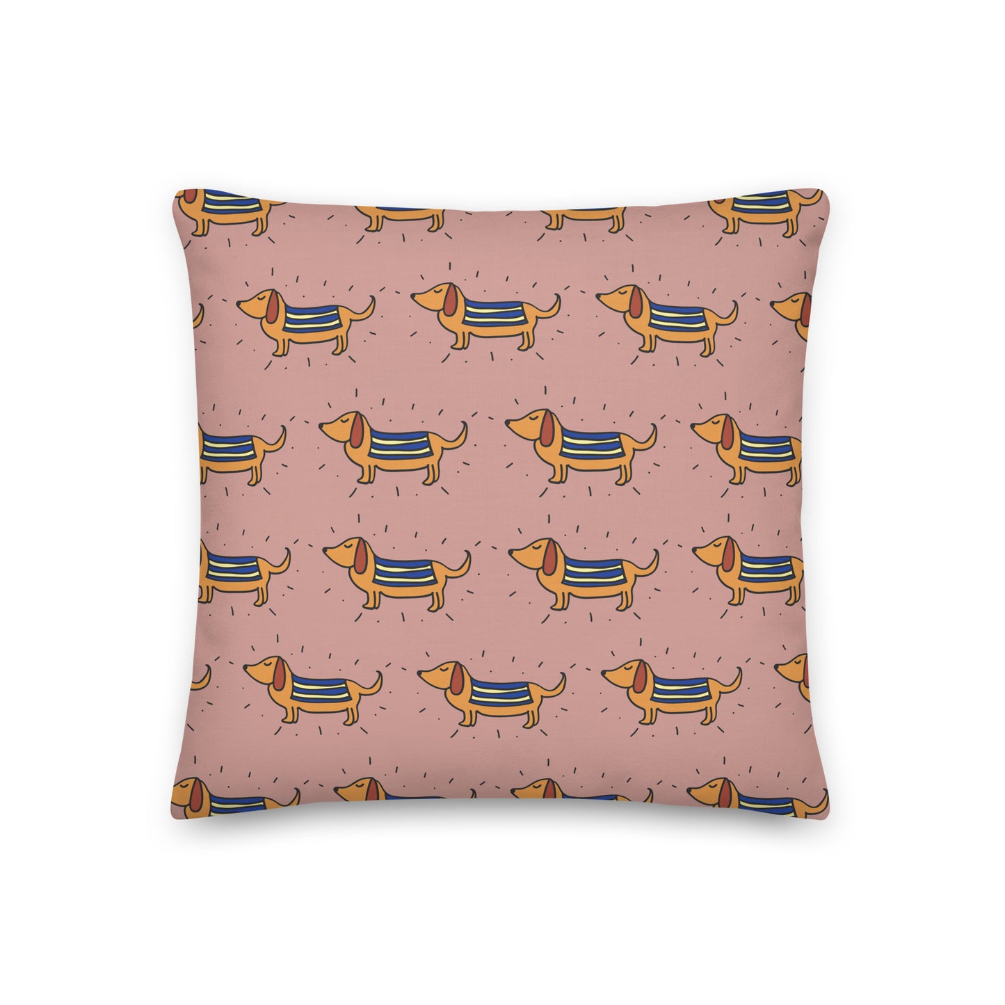 Berry Dachshund Premium Pillow