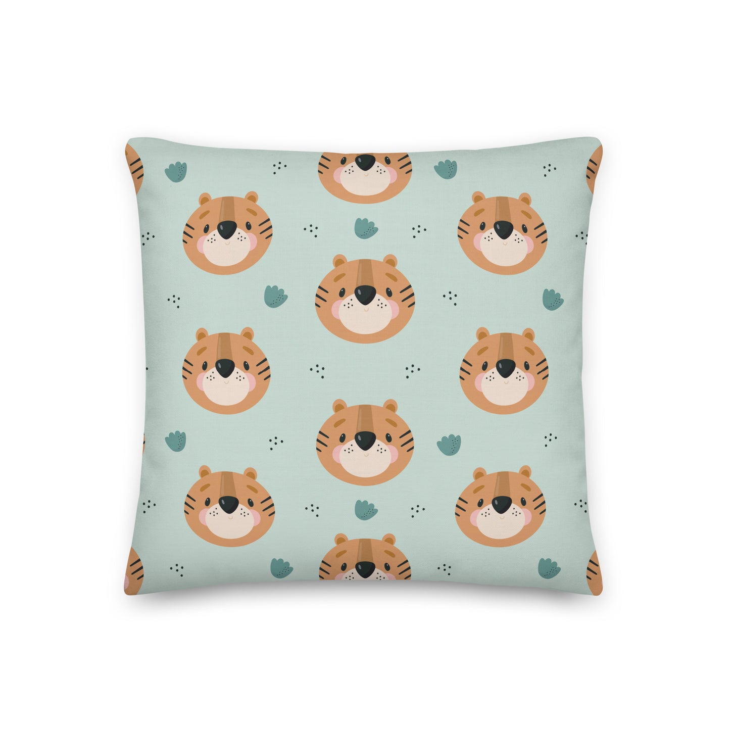 Cute Tiger Face Premium Pillow