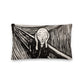 The Scream by Edvard Munch Sketch Premium Cushion