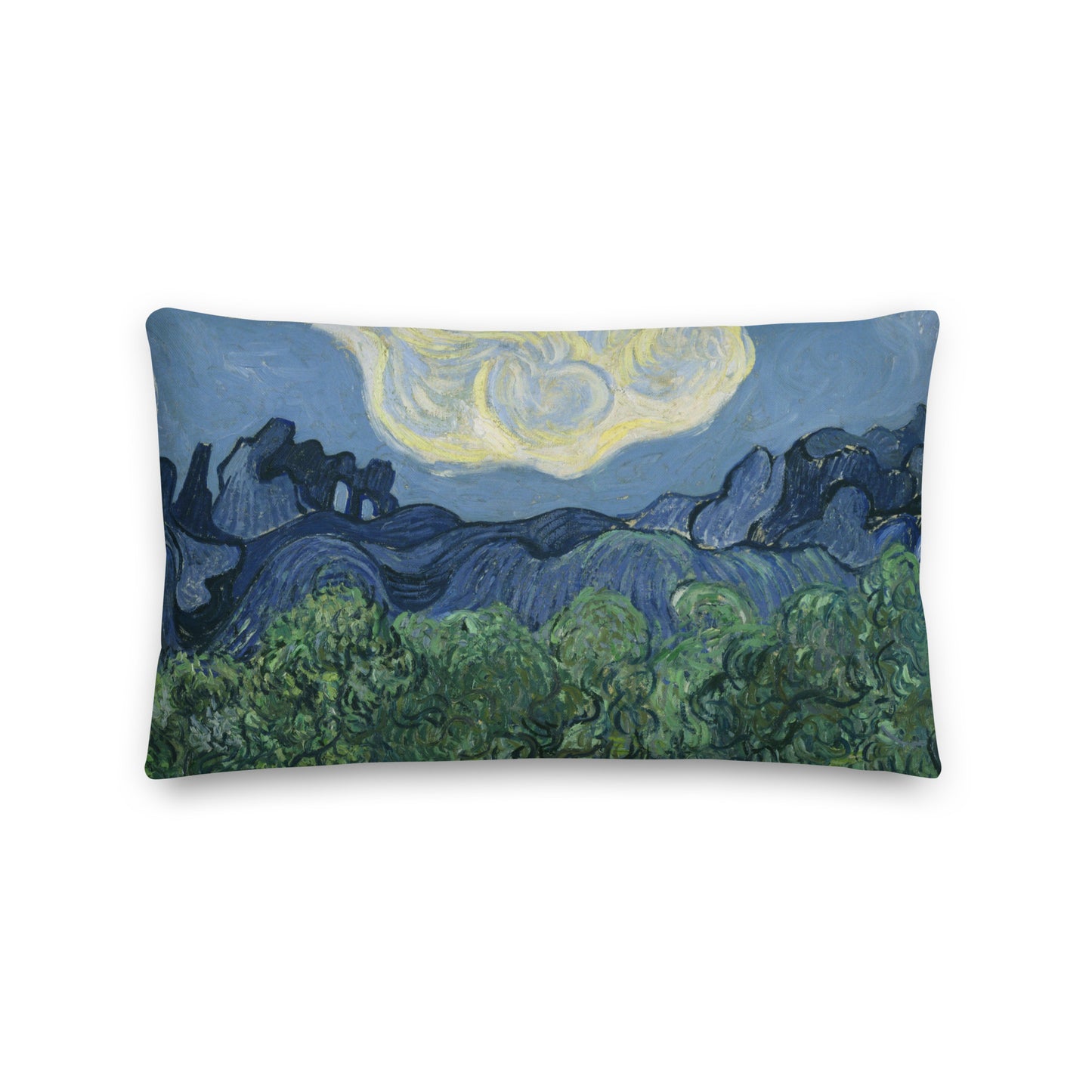 The Olive Trees by Van Gogh Premium Pillow