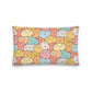 Pastel Cat Face Premium Pillow