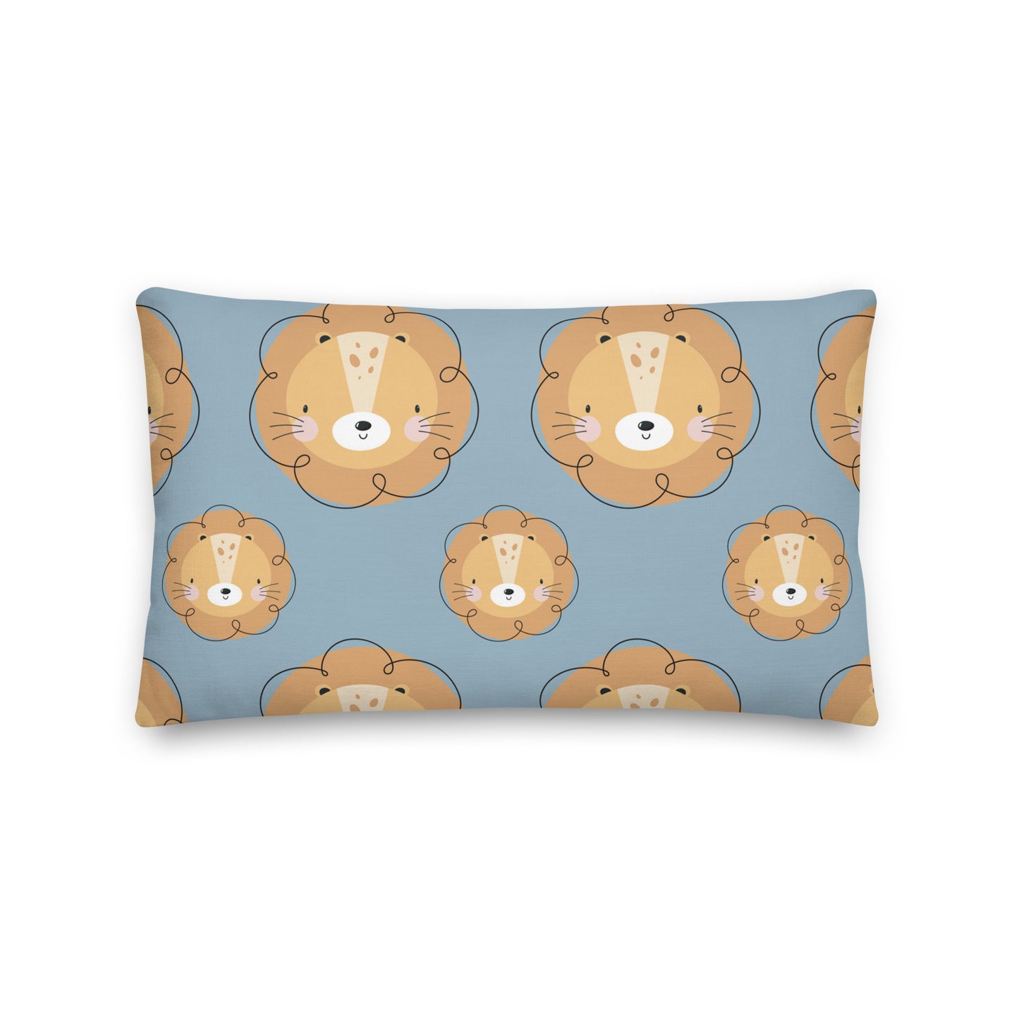 Cute Lion Premium Pillow