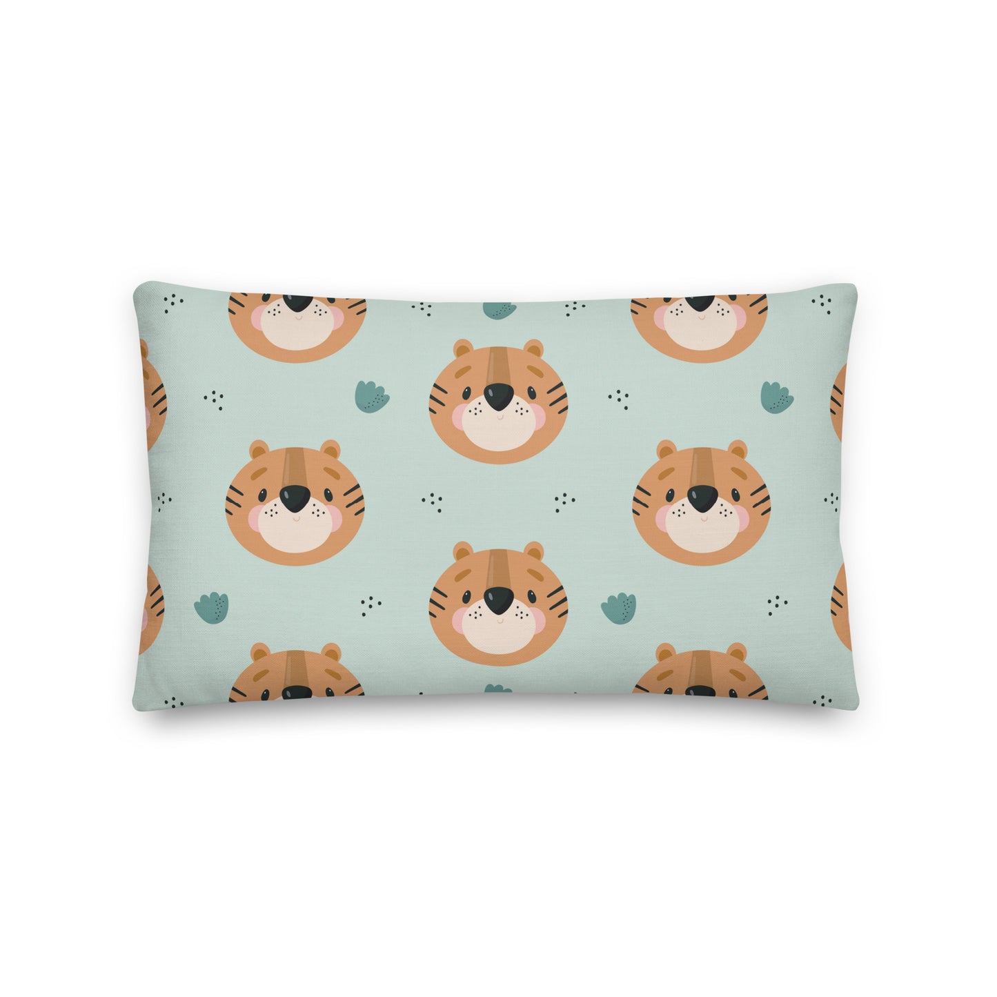 Cute Tiger Face Premium Pillow