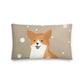 Corgi Autumn Premium Cushion