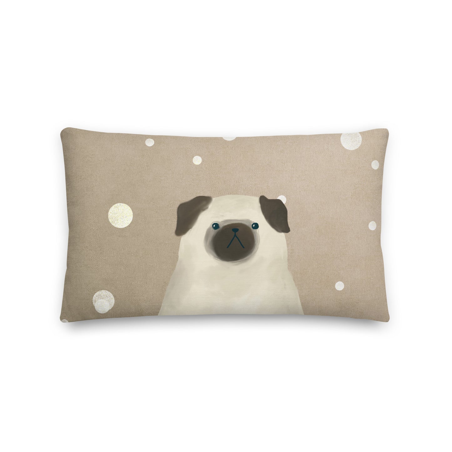 Pug Autumn Premium Cushion