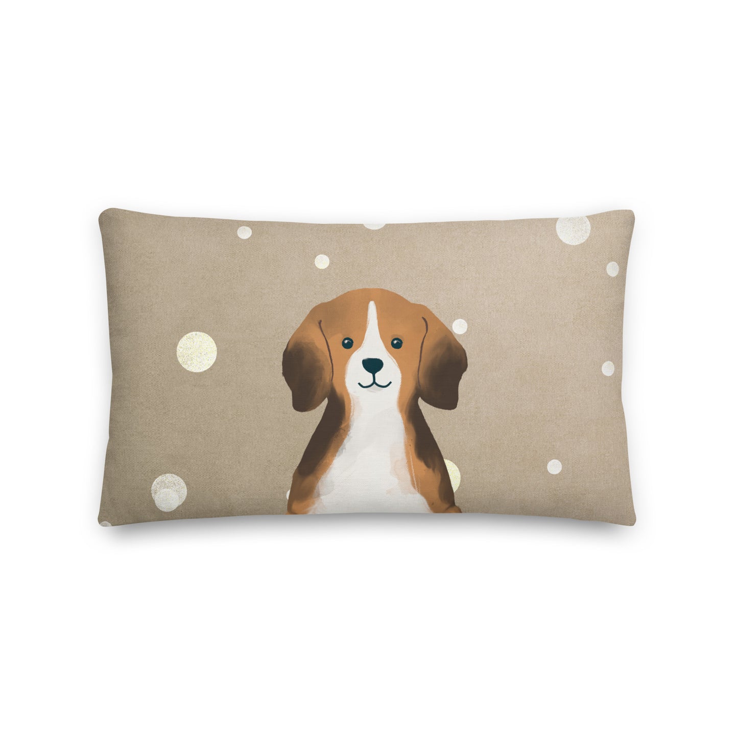 Beagle Autumn Premium Cushion