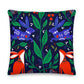 Nordic Folk Rabbits Premium Cushion