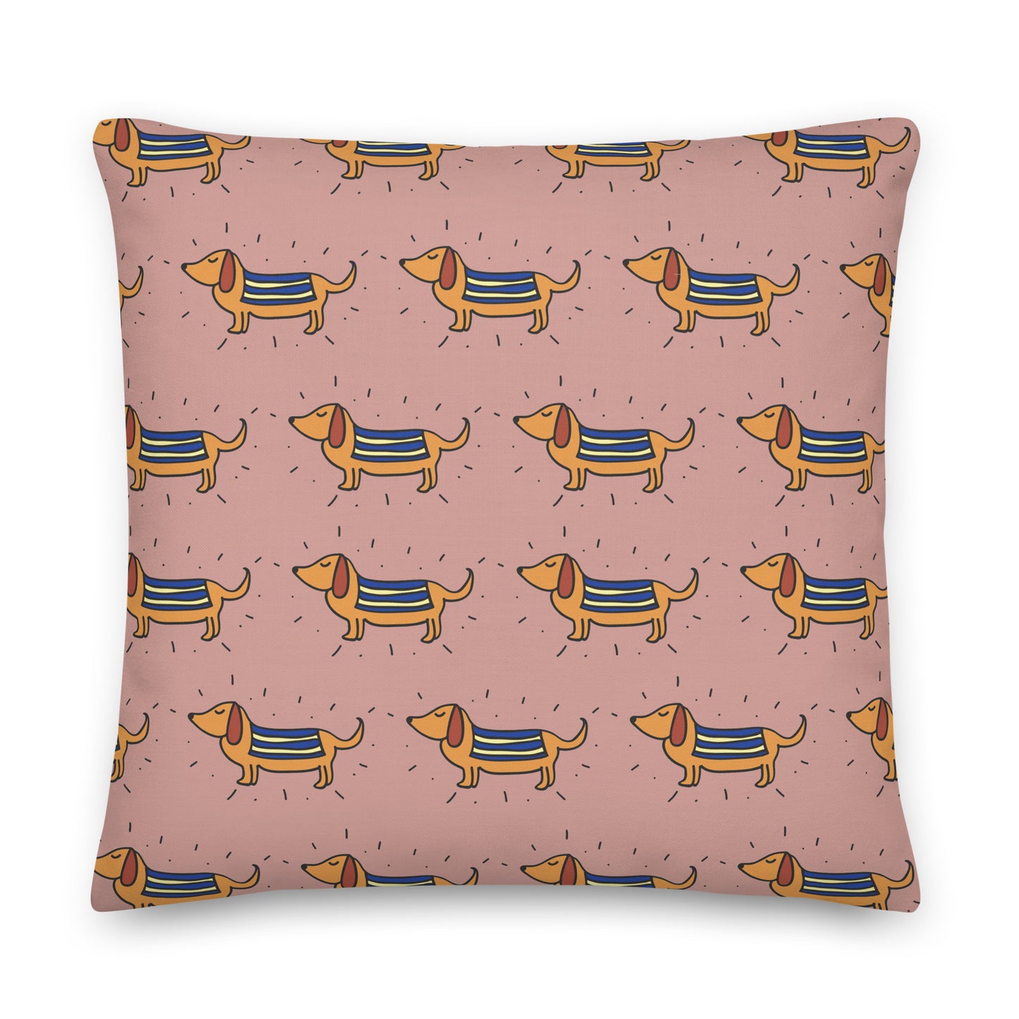 Berry Dachshund Premium Pillow