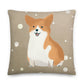 Corgi Autumn Premium Cushion