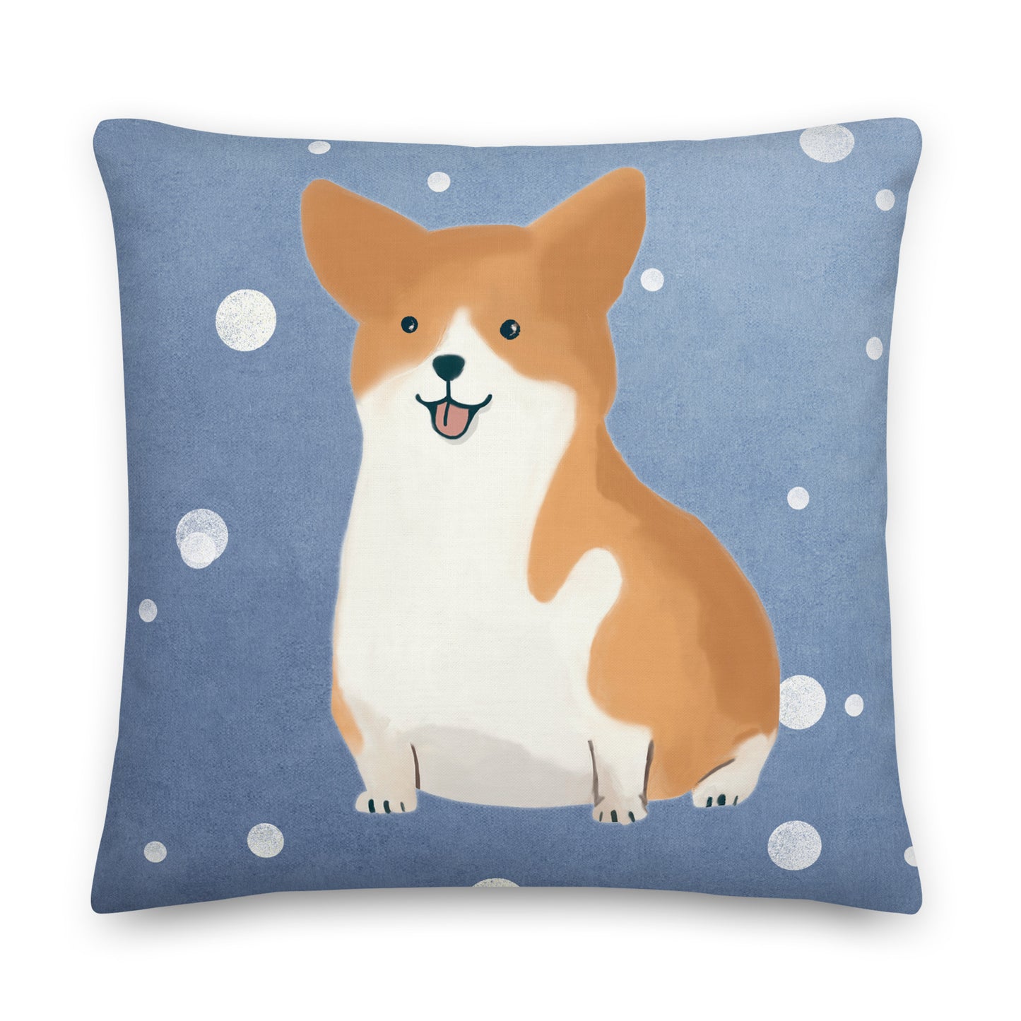 Corgi Sky Premium Cushion