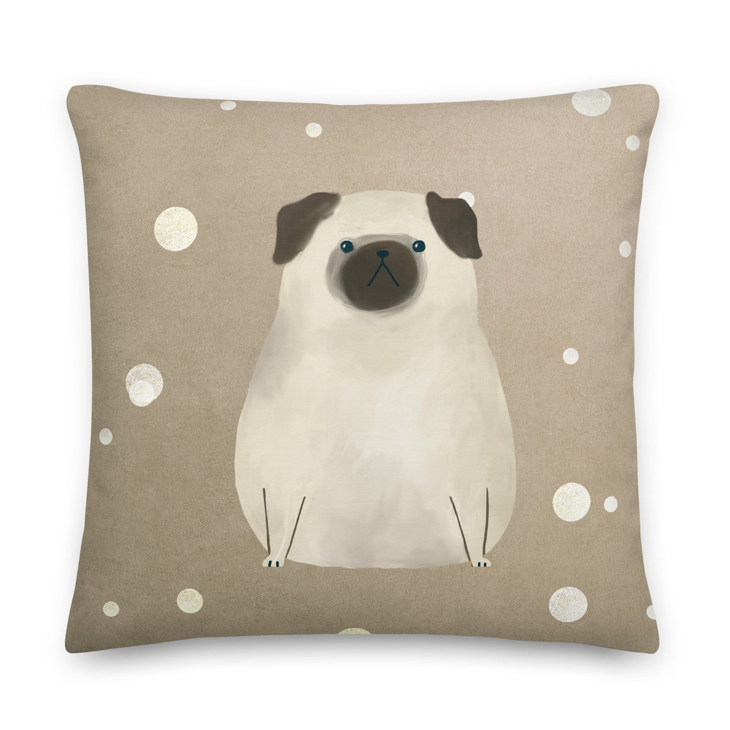 Pug Autumn Premium Cushion