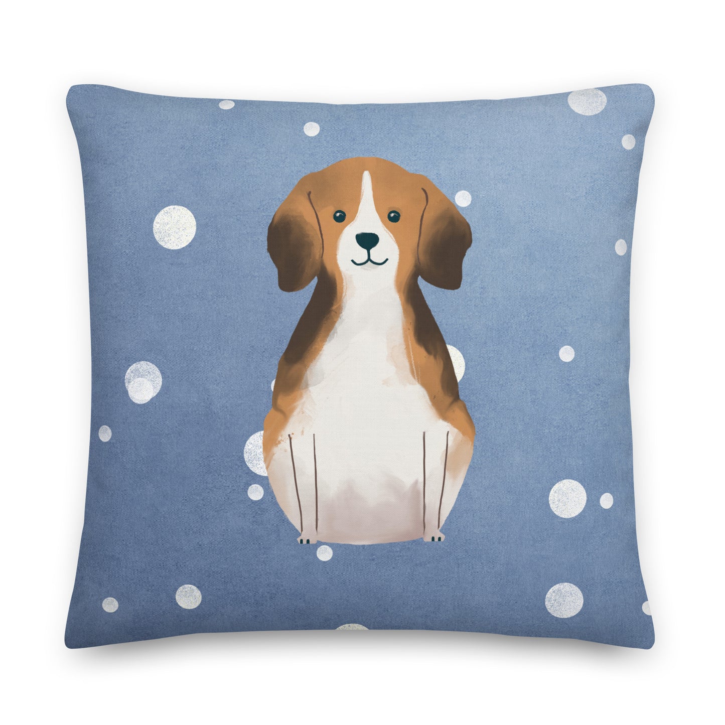 Beagle Sky Premium Cushion