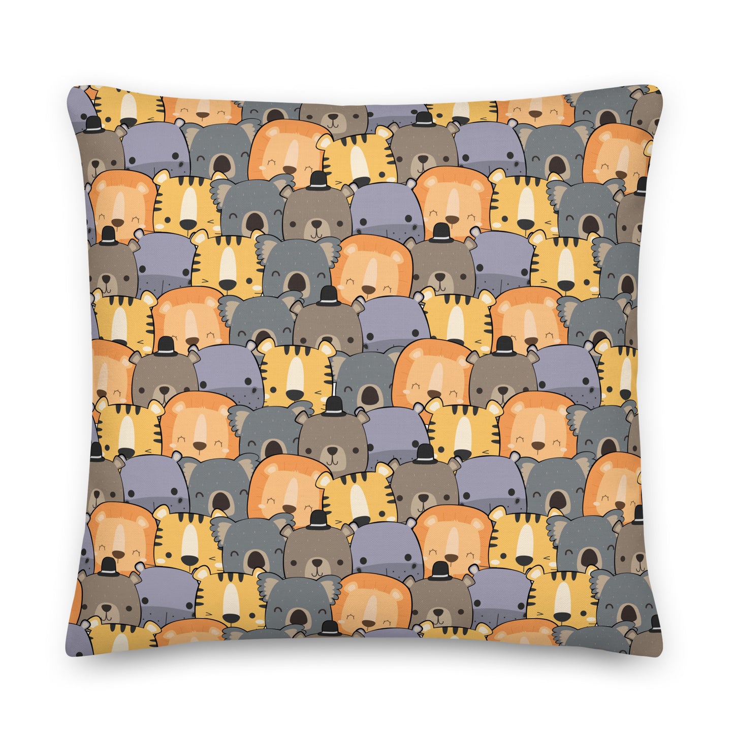 Cute Animals Premium Pillow