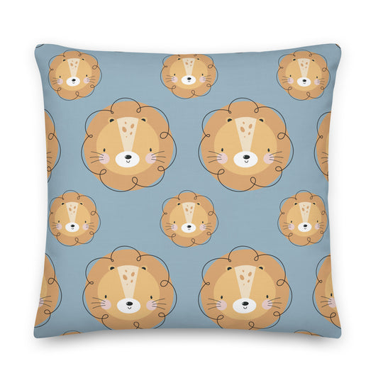 Cute Lion Premium Pillow