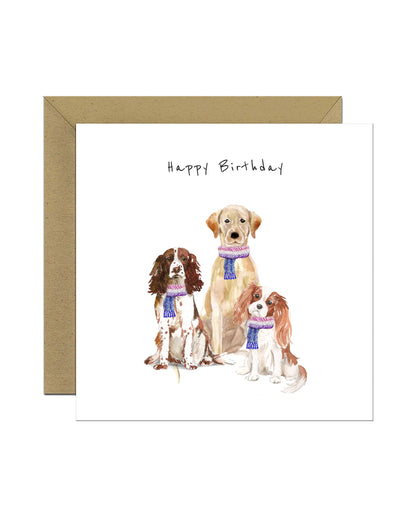 Gender Fluid Birthday Dog Card