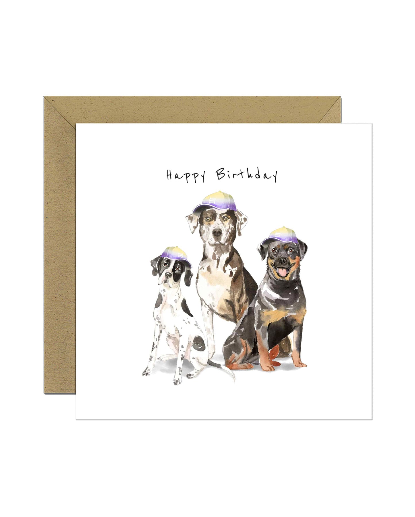 Non Binary Birthday Dog Card