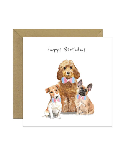 Trans Birthday Dog Card