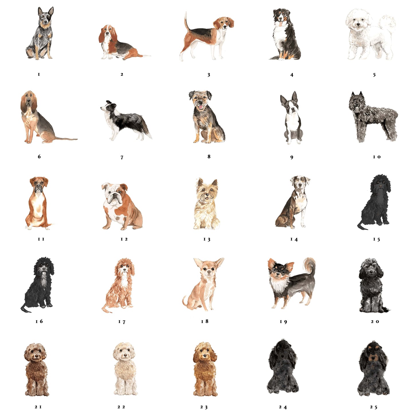 Better with a Dog Ornament - 88 Breeds