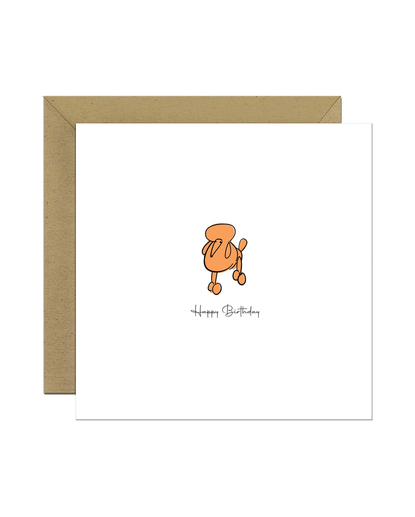 The Derpy Dog Birthday Card