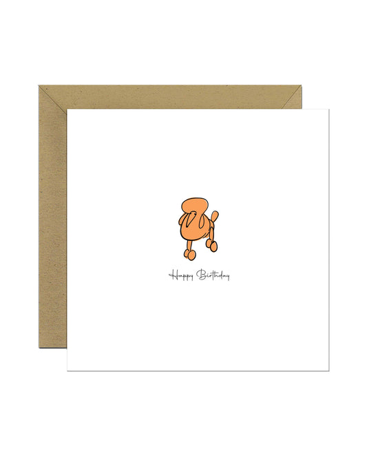 The Derpy Dog Birthday Card