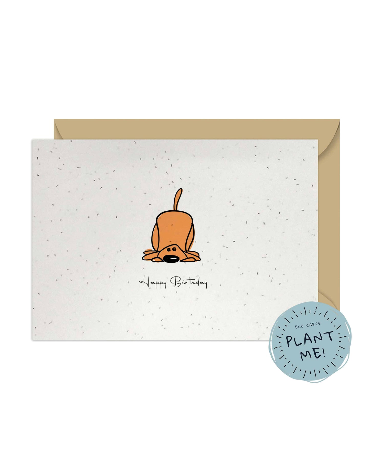 The Derpy Dog Birthday Card