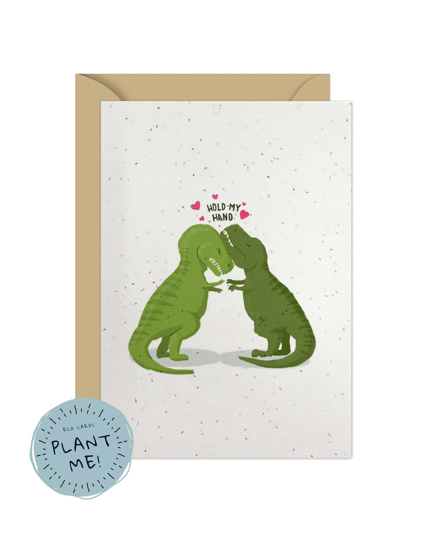 Dinosaurs Hold My Hand Card