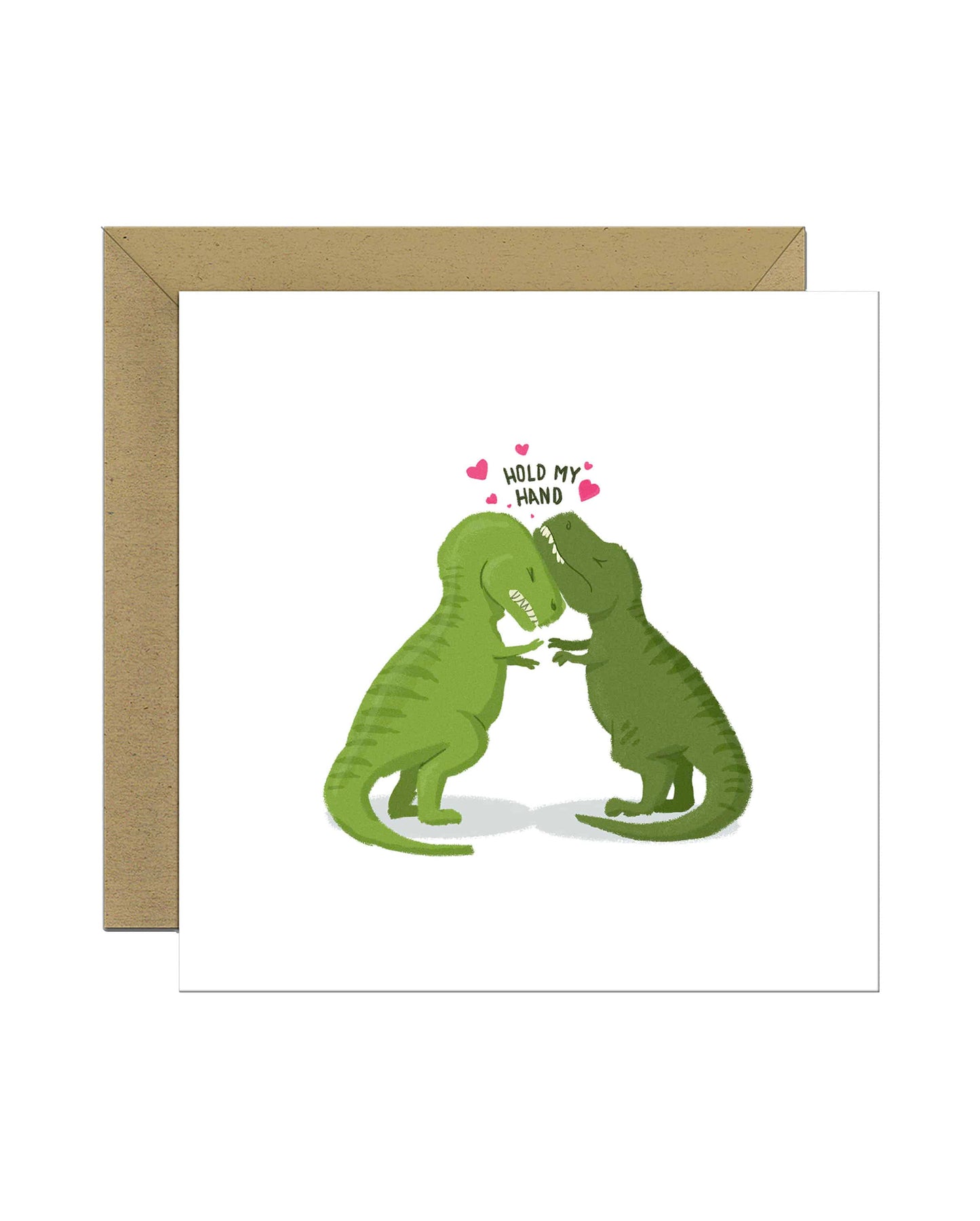 Dinosaurs Hold My Hand Card