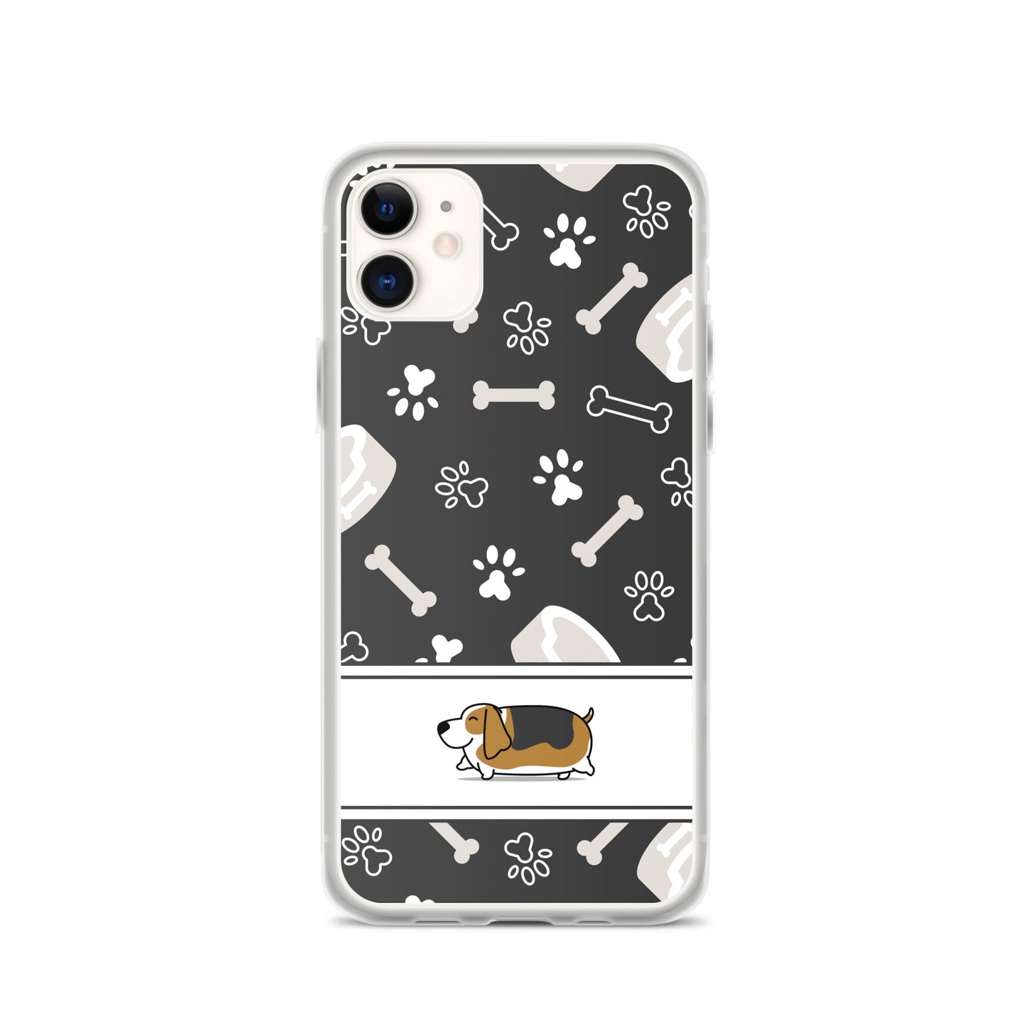 Fat Basset Hound iPhone Case