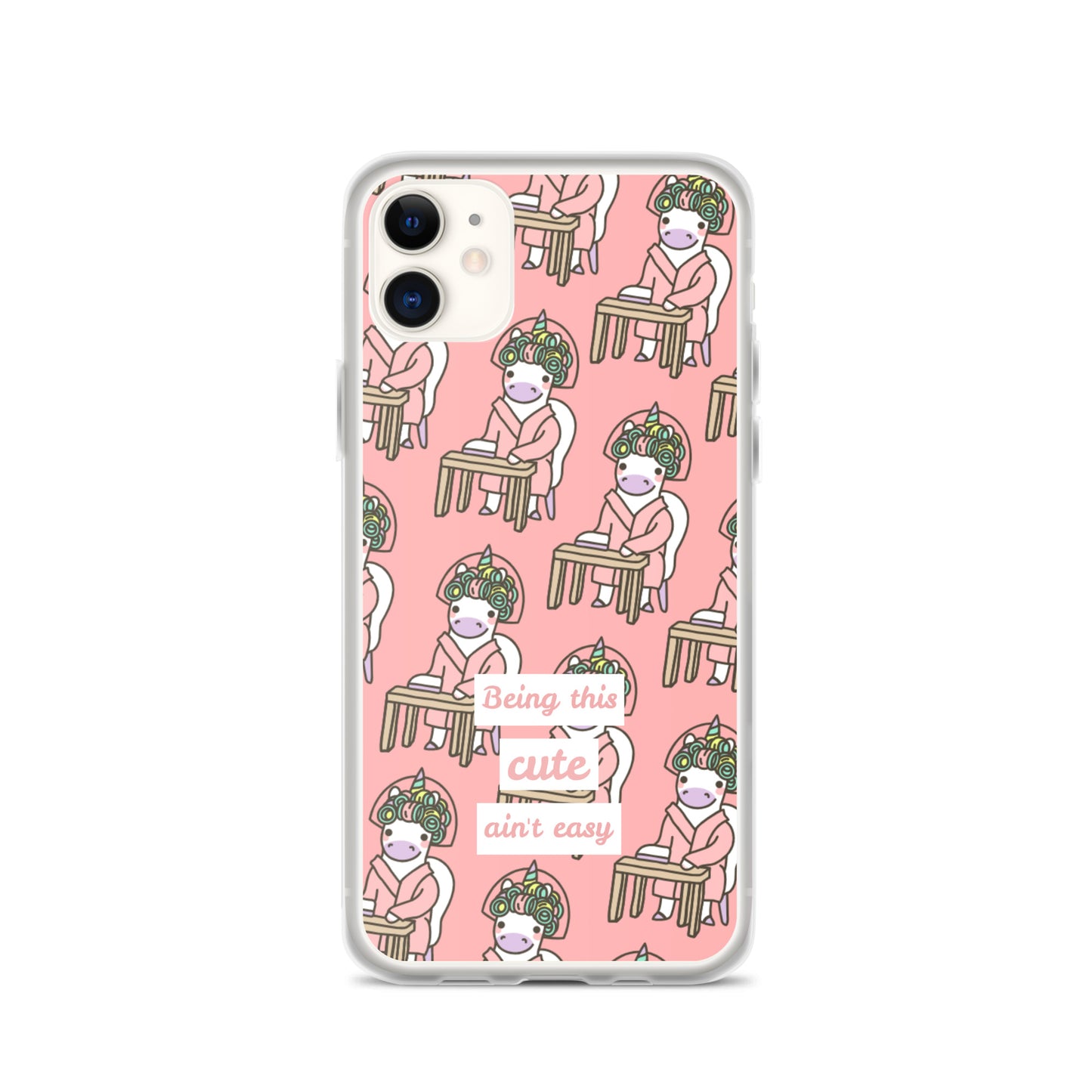 Being This Cute Ain't Easy iPhone Case