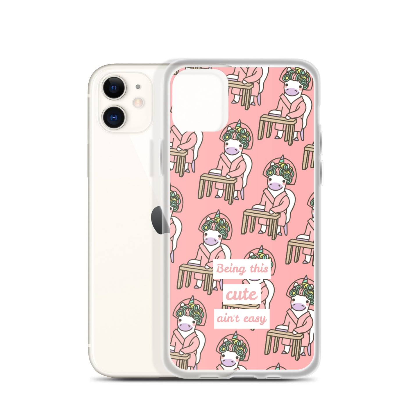 Being This Cute Ain't Easy iPhone Case