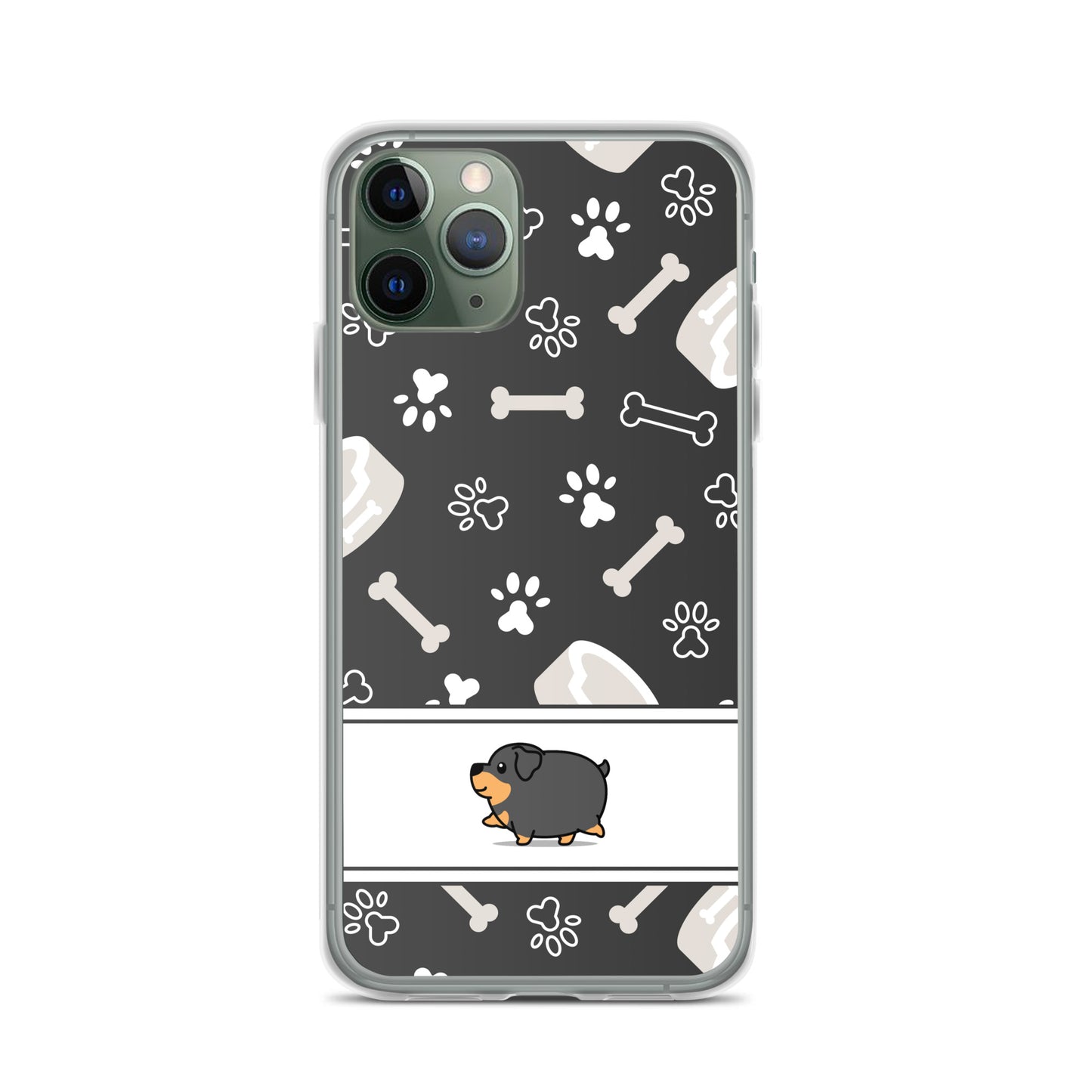 Fat Rottweiler iPhone Case