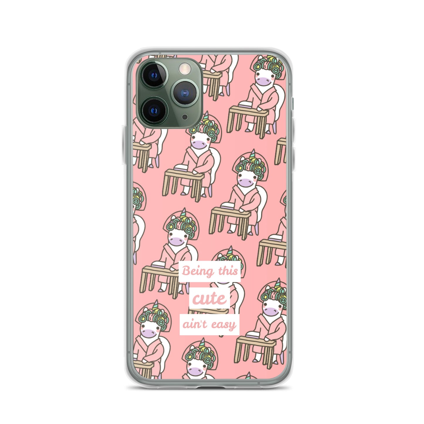 Being This Cute Ain't Easy iPhone Case