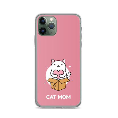 Cat Mom iPhone Case