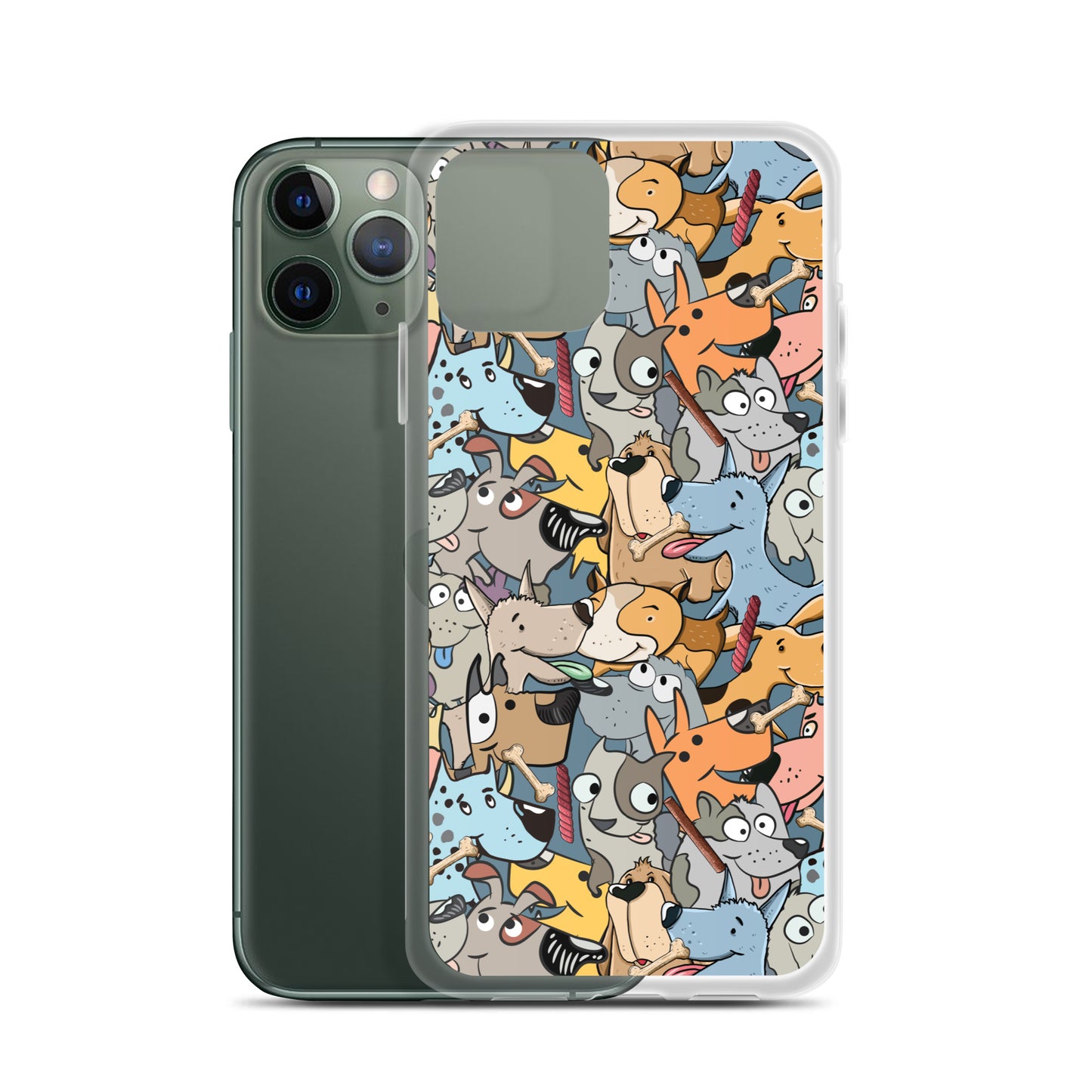 Dog Mashup iPhone Case