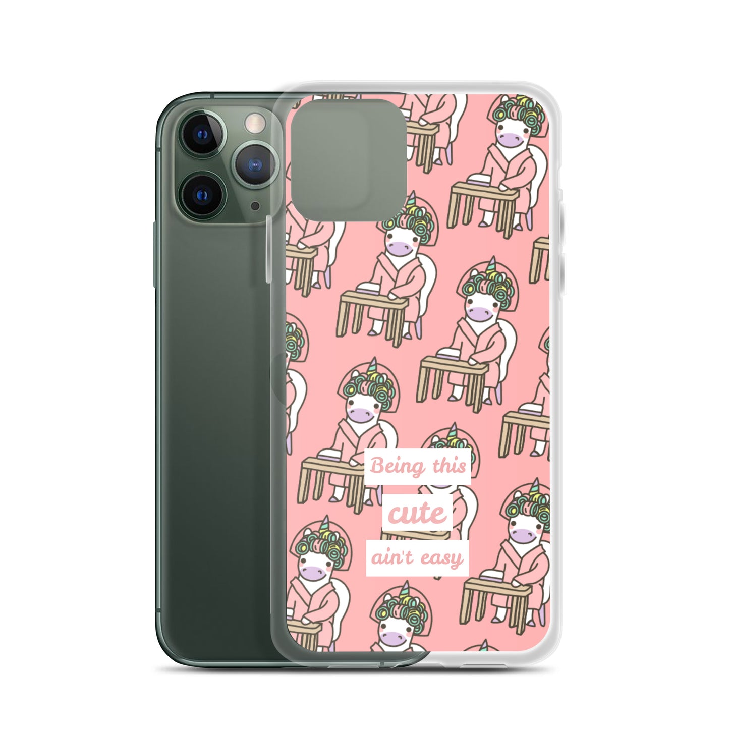 Being This Cute Ain't Easy iPhone Case