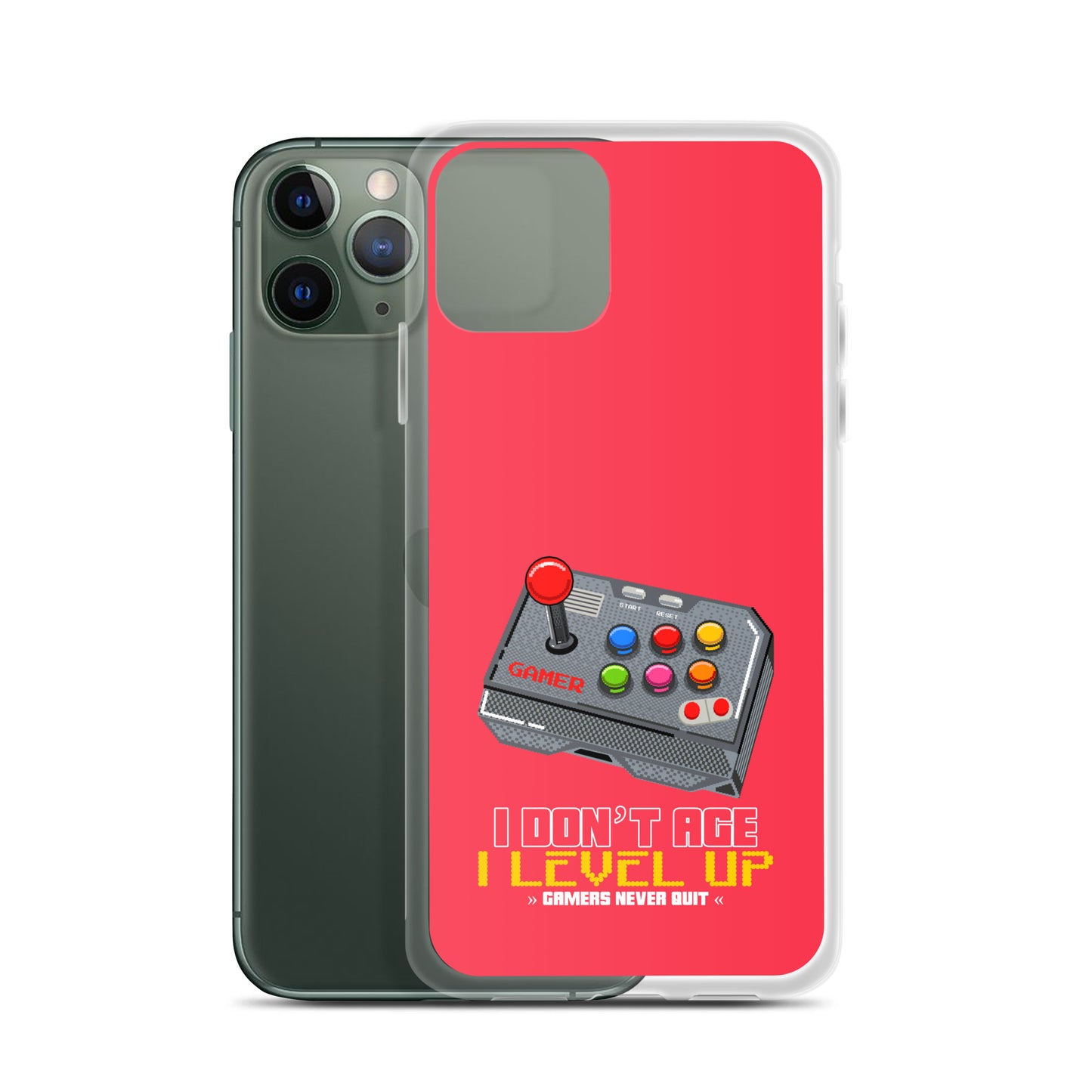 I Don't Age I Level Up iPhone Case