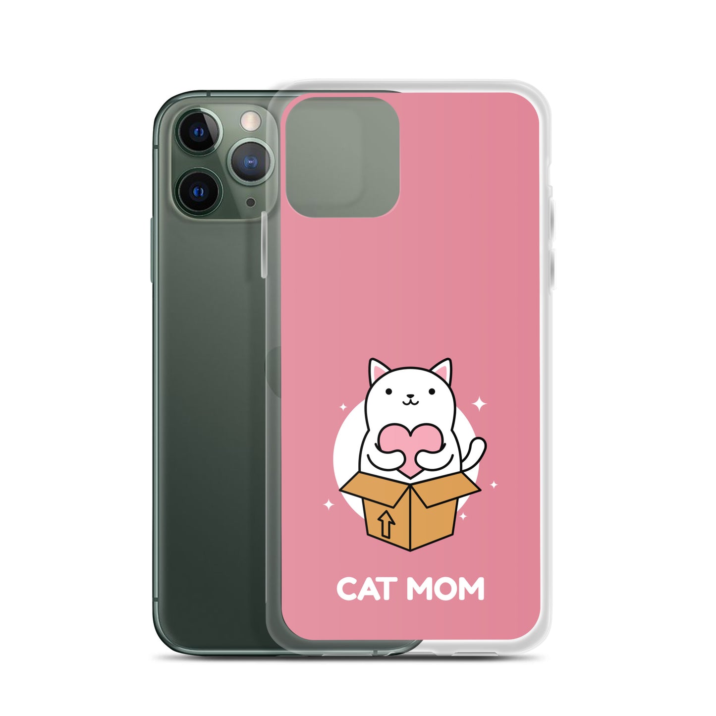 Cat Mom iPhone Case