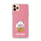 Cat Mom iPhone Case