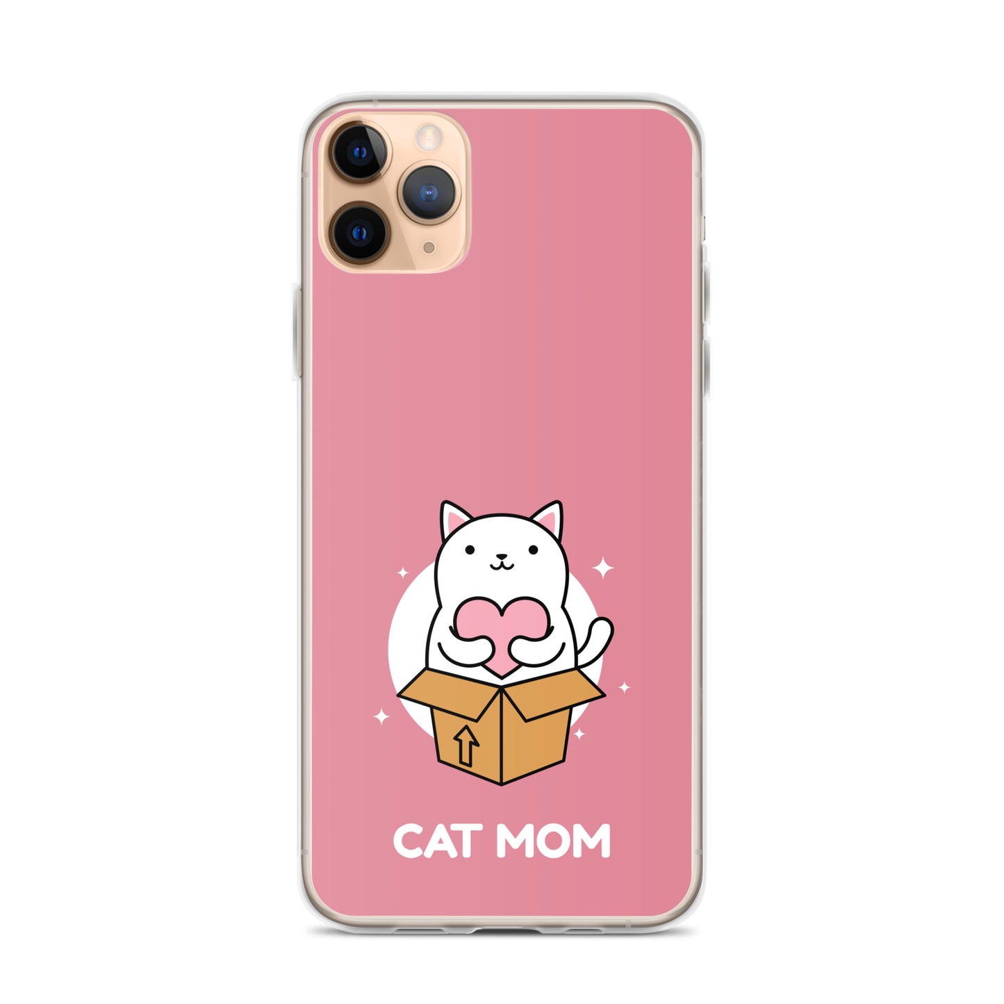 Cat Mom iPhone Case