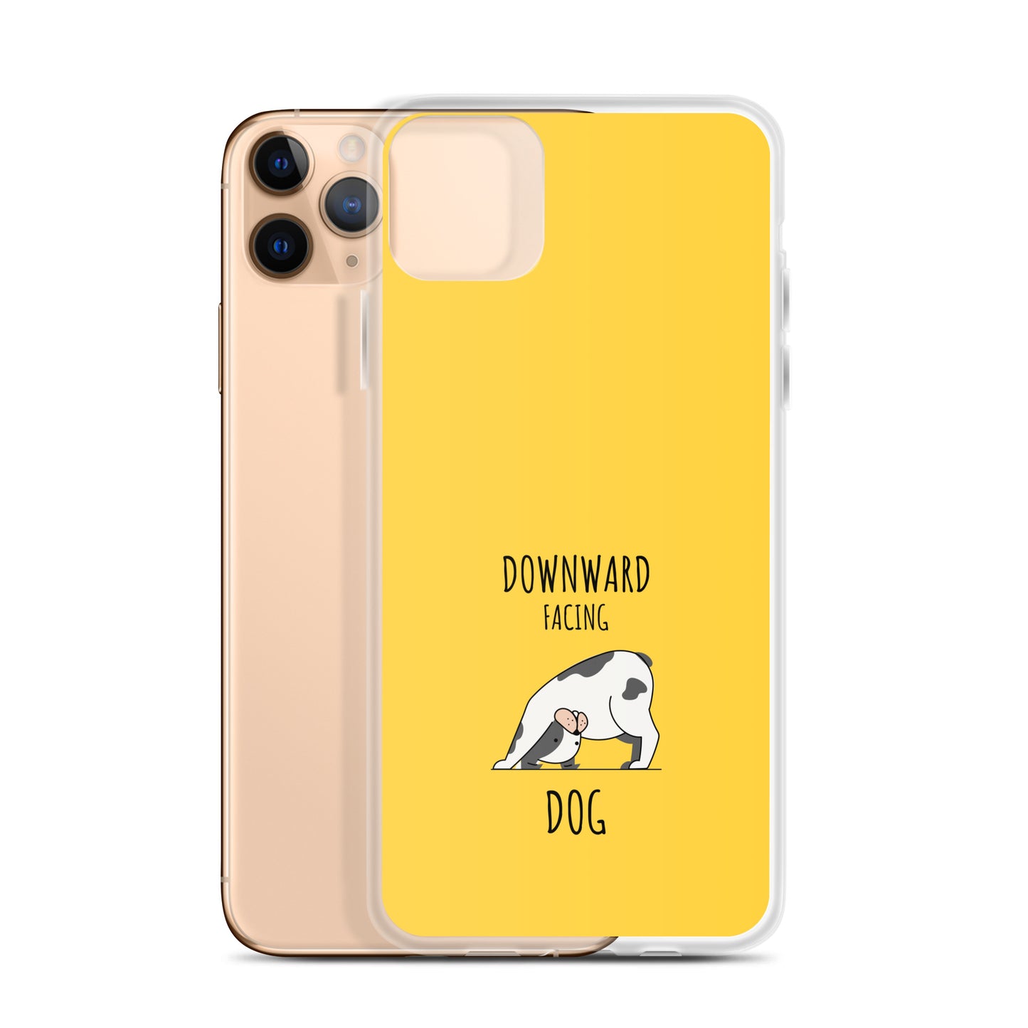 Downward Facng Dog Yoga iPhone Case