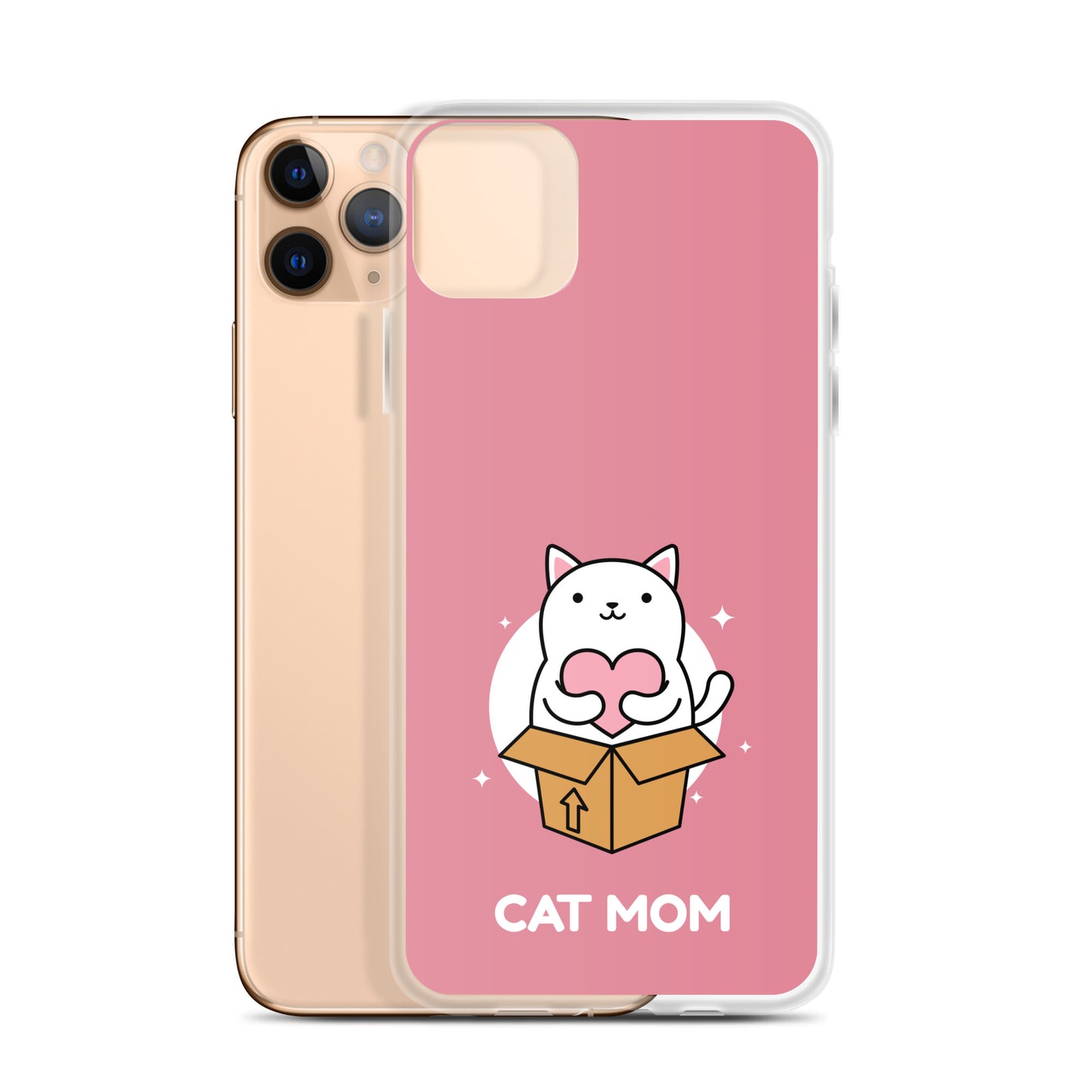 Cat Mom iPhone Case