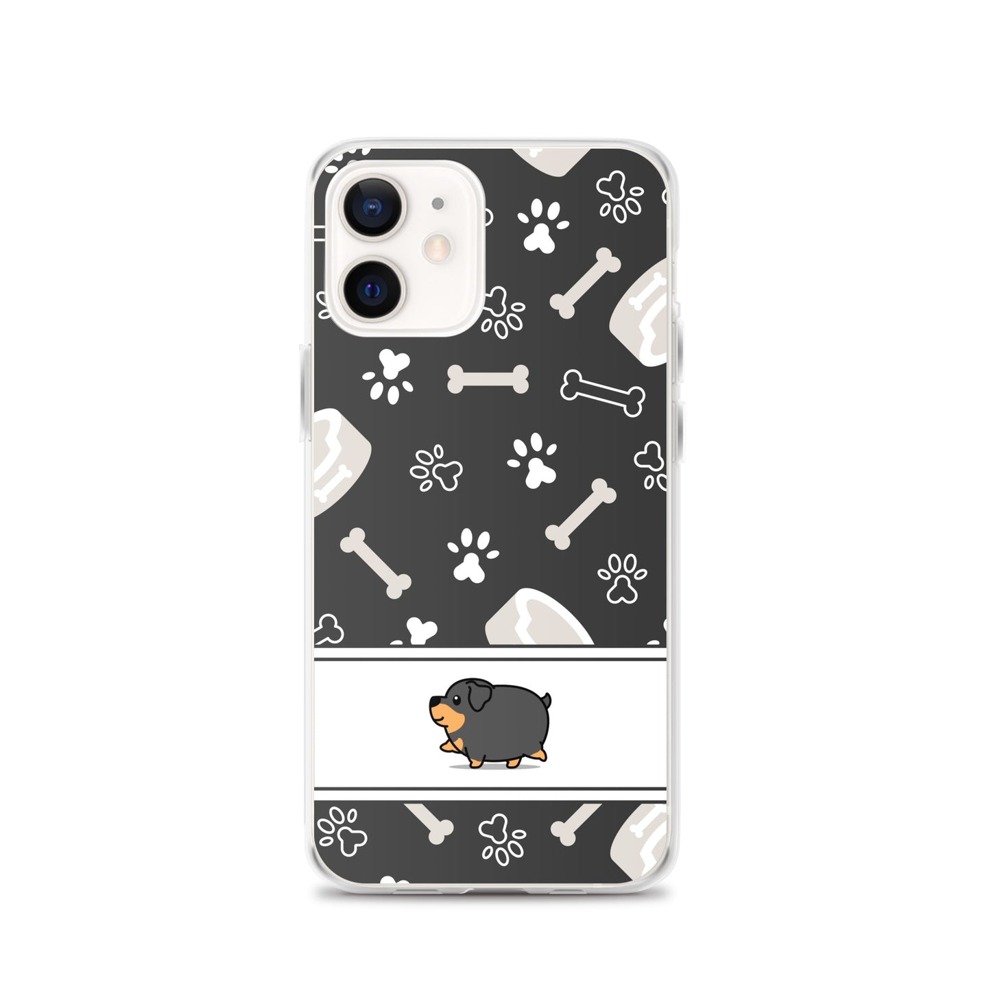 Fat Rottweiler iPhone Case