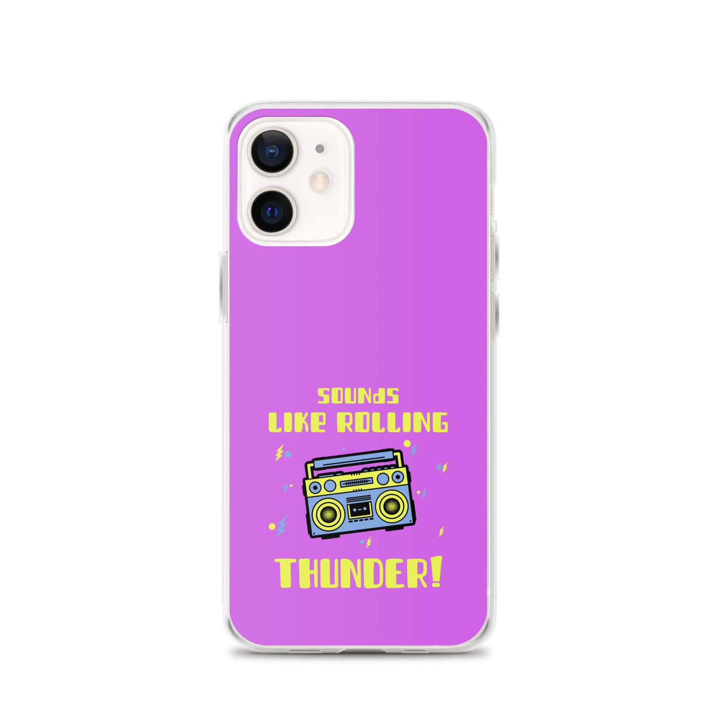 Sounds Like Rolling Thunder iPhone Case