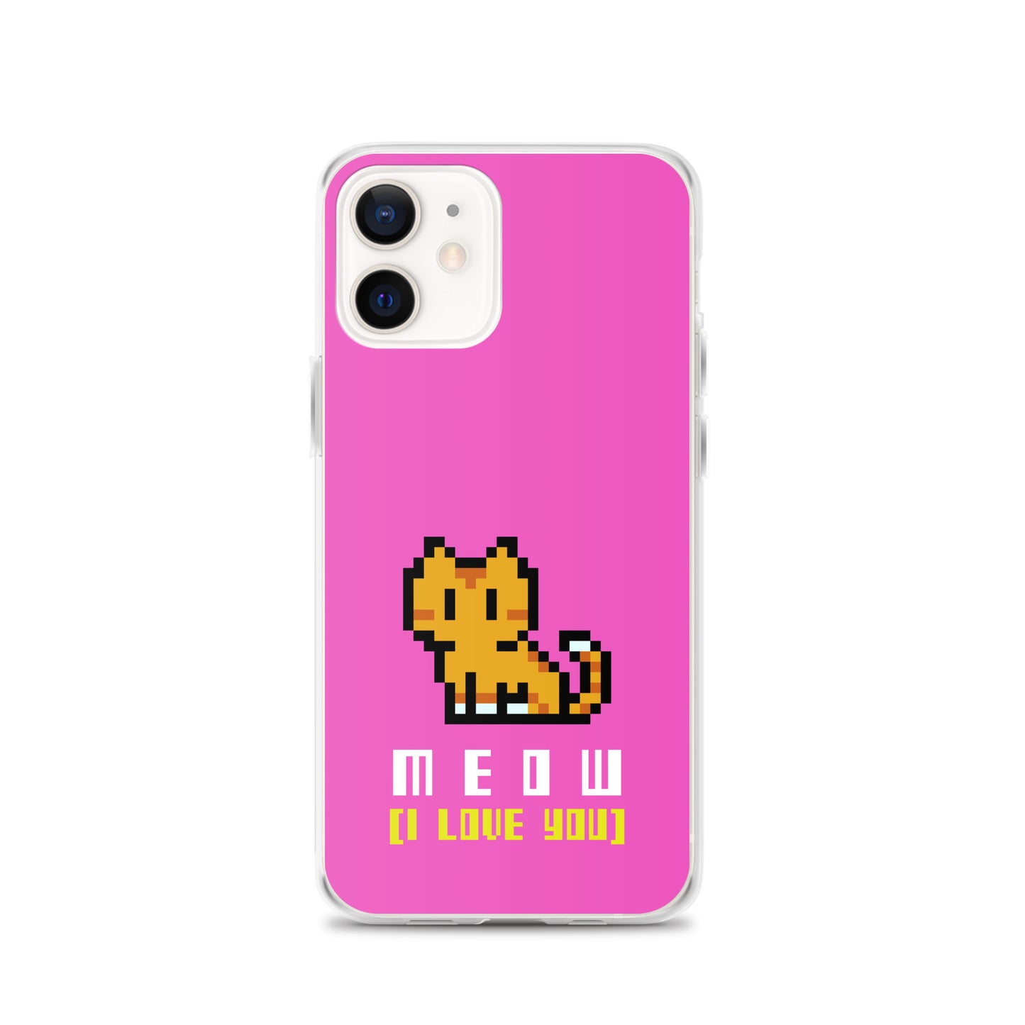 8 Bit Meow iPhone Case