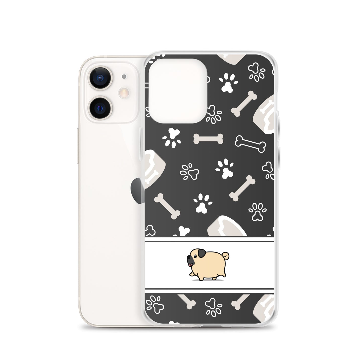 Fat Pug iPhone Case