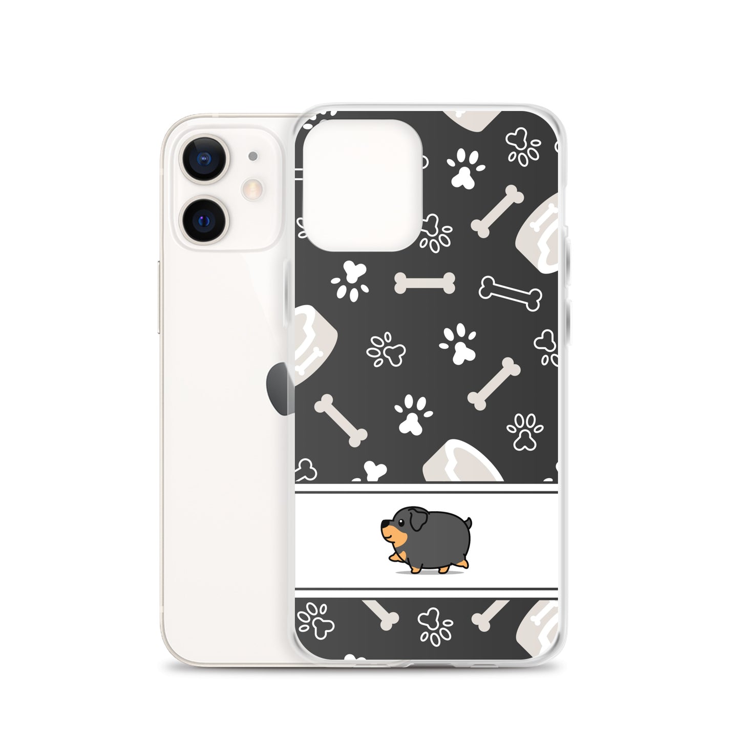 Fat Rottweiler iPhone Case