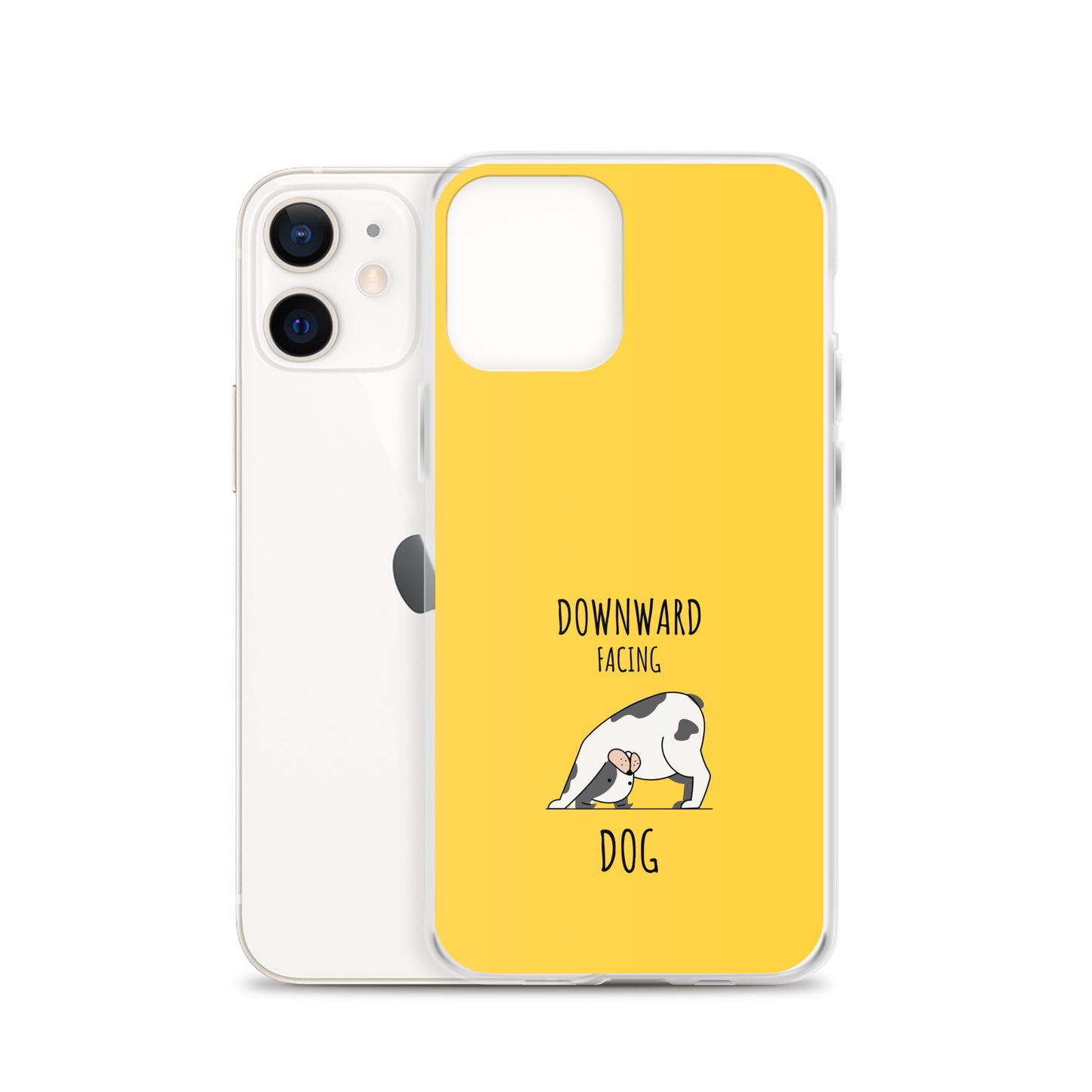 Downward Facng Dog Yoga iPhone Case