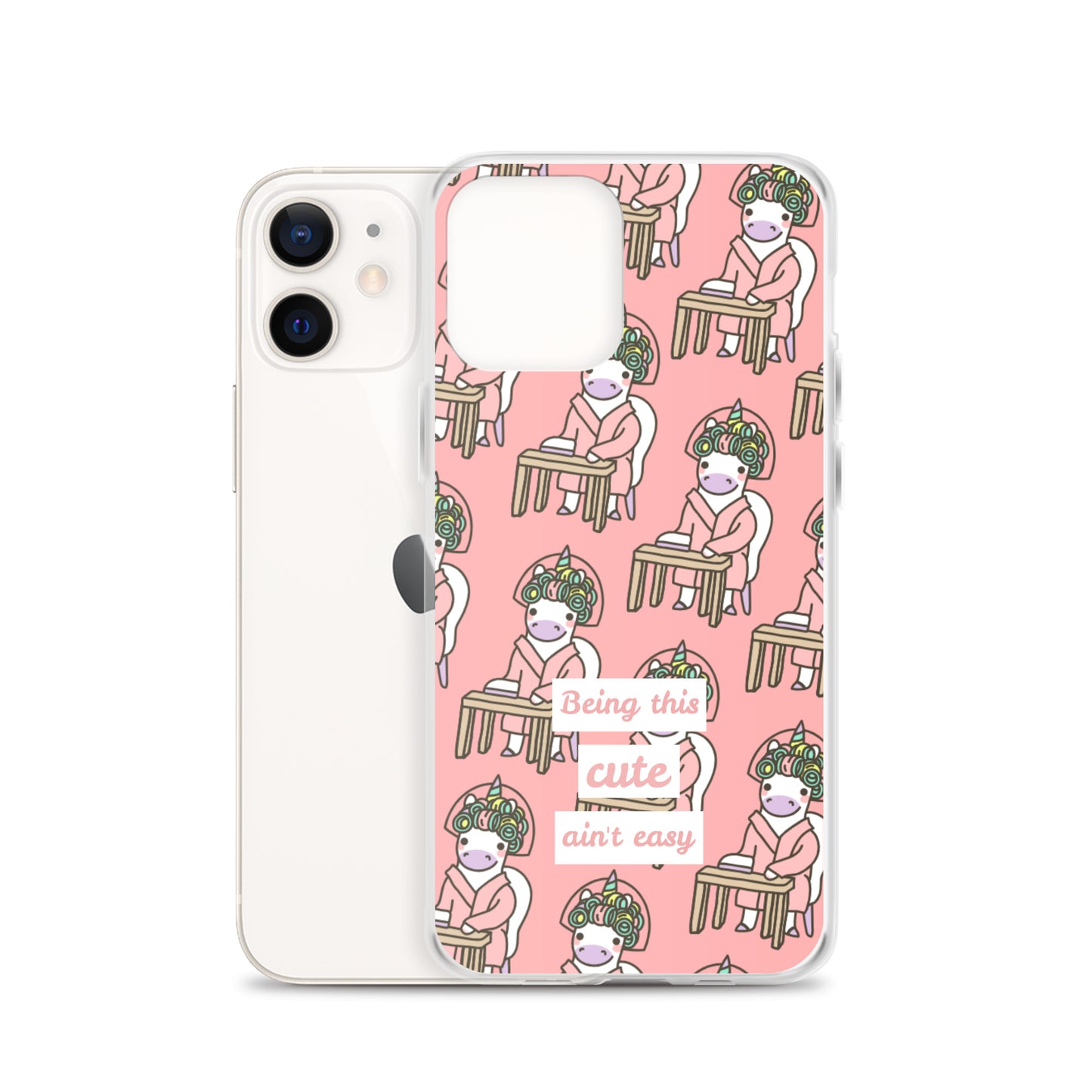 Being This Cute Ain't Easy iPhone Case