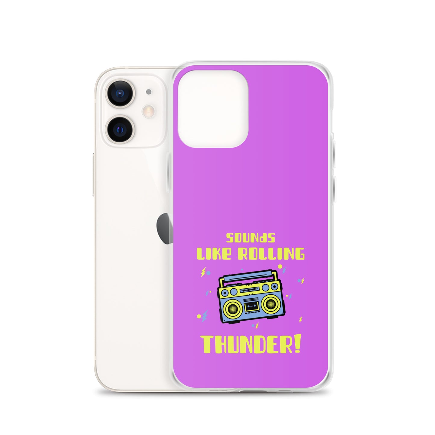 Sounds Like Rolling Thunder iPhone Case