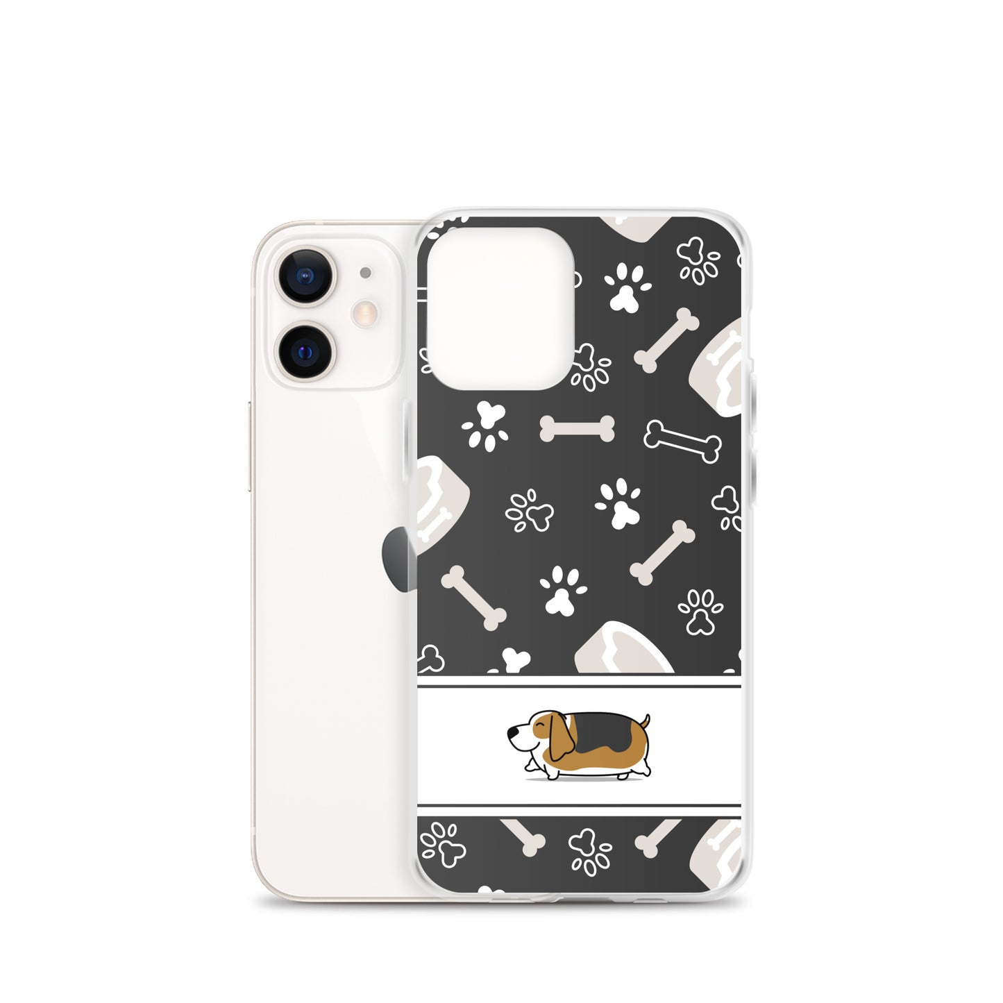 Fat Basset Hound iPhone Case